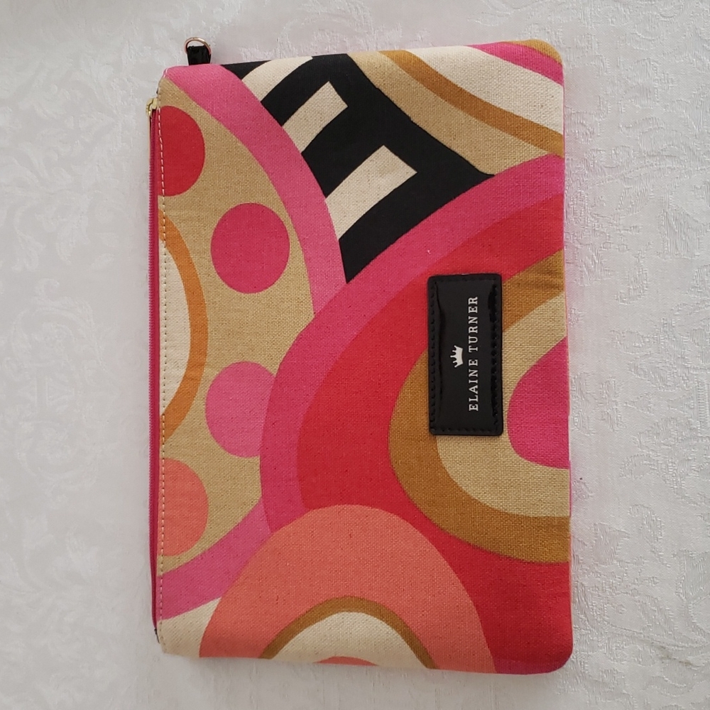 Elaine Turner Cosmetic Bag.